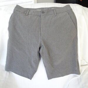 Hang Ten Men's Comfort Stretch Quick Dry Lightweight Grey Shorts Size 32x11